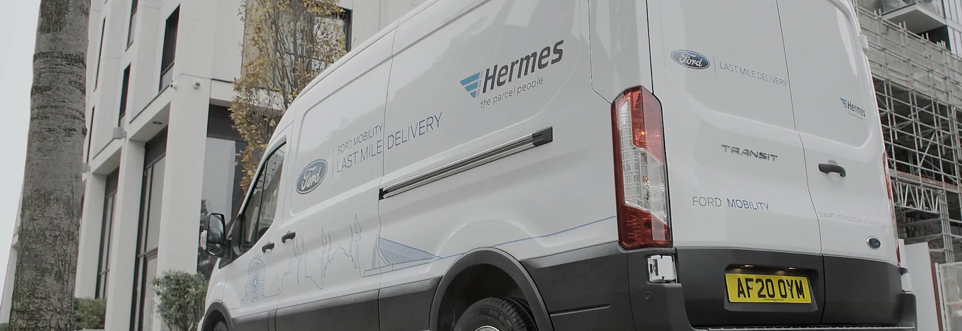 Ford teams up with Hermes to help make deliveries greener and quicker 